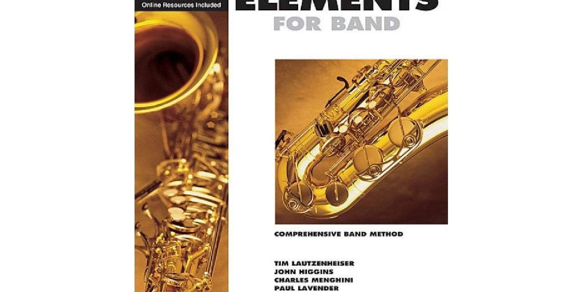 Essential Elements for Band - Book 1 with EEi Bb Tenor Saxophone — Dirt ...