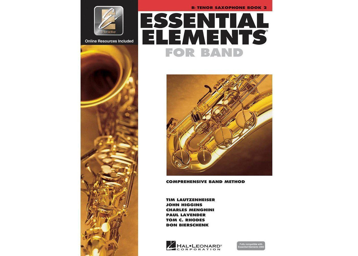 Essential Elements for Band - Book 2 with EEi Bb Tenor Saxophone — Dirt ...