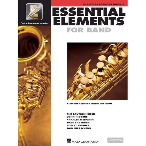 Essential Elements for Band - Book 2 with EEi Eb Alto Saxophone-Dirt Cheep