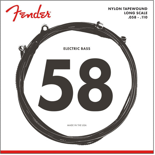 Fender 9120 Nylon Tapewound Bass Strings-Dirt Cheep