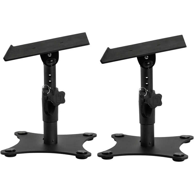 Gator Frameworks GFWSPKSTMNDSK Desktop Studio Monitor Stands, Pair