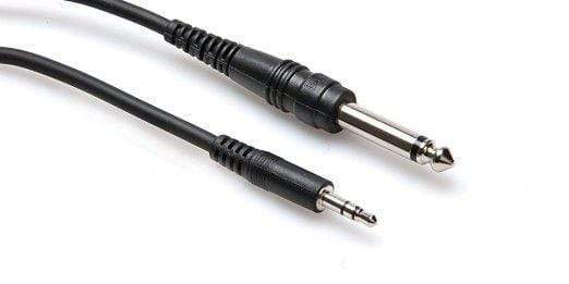 HOSA CMP-105 Mono Interconnect, 1/4 in TS to 3.5 mm TRS, 5 ft-Dirt Cheep