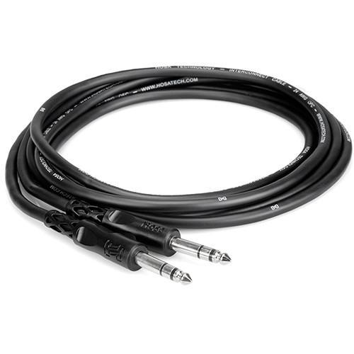 HOSA CSS-110 1/4" TRS Male to 1/4" TRS Male Cable, 10'
