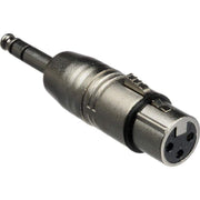 HOSA GXP-143 Adaptor, XLR3F to 1/4 in TRS-Dirt Cheep