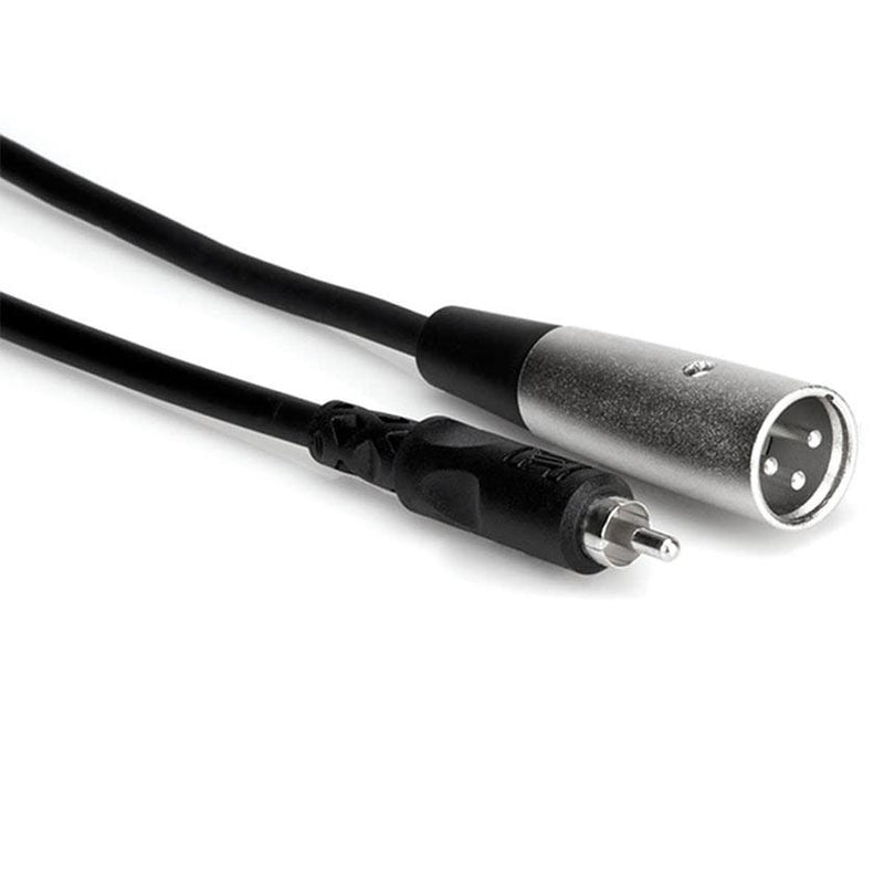 HOSA XRM-120 Unbalanced Interconnect, RCA to XLR3M, 20 ft