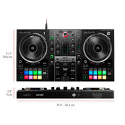 Hercules DJControl Inpulse 500: 2-deck USB DJ controller for Serato DJ and DJUCED (included)-Dirt Cheep