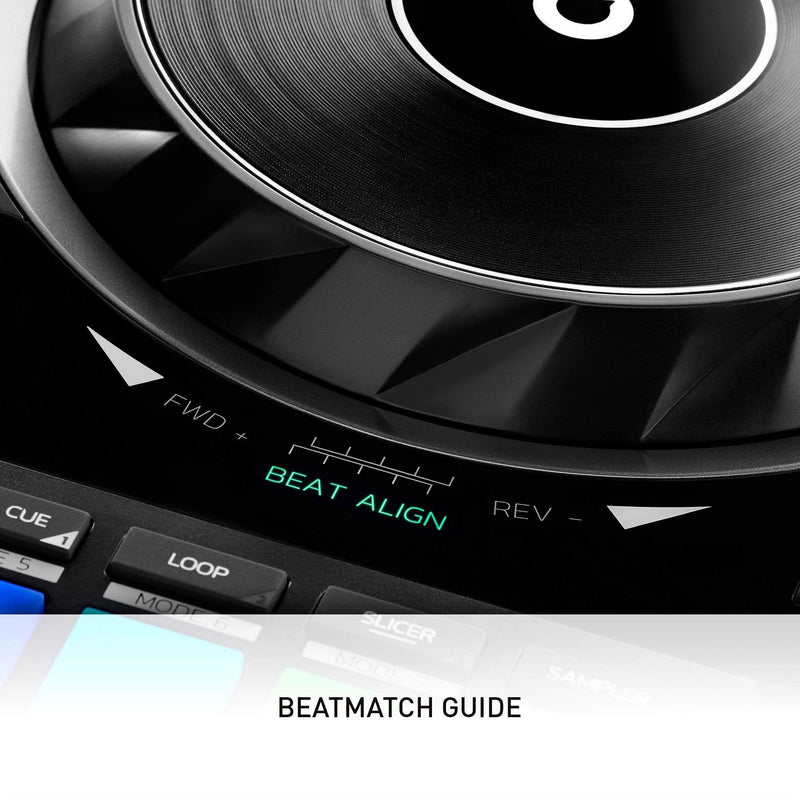 Hercules DJControl Inpulse 500: 2-deck USB DJ controller for Serato DJ and DJUCED (included)-Dirt Cheep