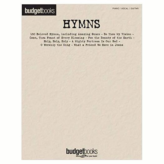 Hymns Budget Books Budget Books Piano/Vocal/Guitar Songbook
