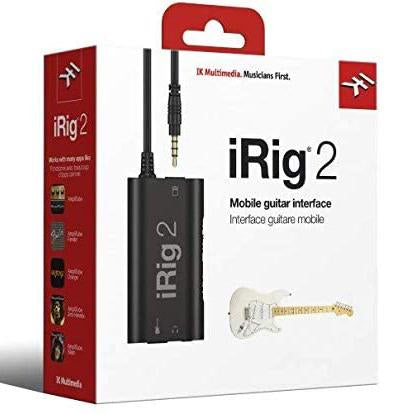IK Multimedia iRig 2 Guitar Interface Adaptor For iPhone, Ipod Touch & iPad iRig2
