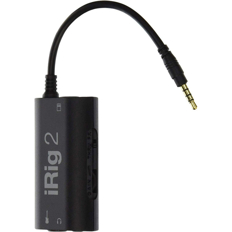 IK Multimedia iRig 2 Guitar Interface Adaptor For iPhone, Ipod Touch & iPad iRig2