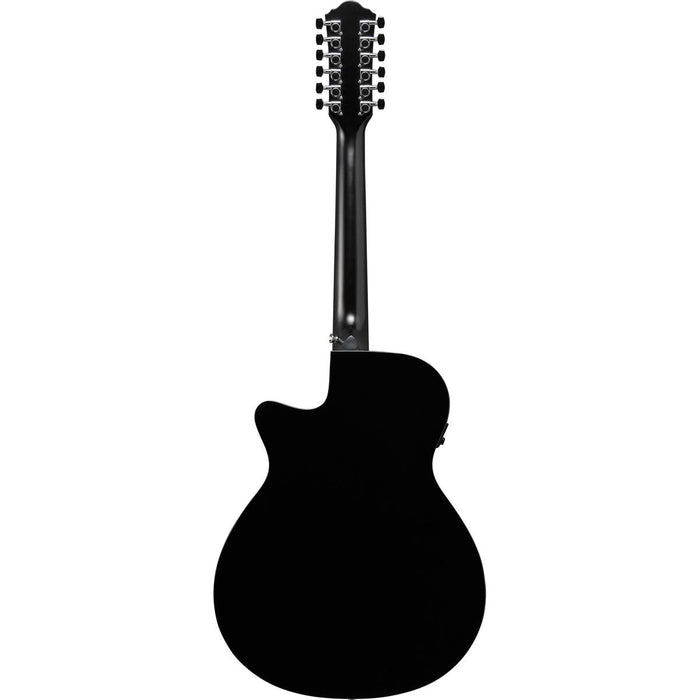 Ibanez AEG5012 12-String Acoustic-Electric Guitar, Black