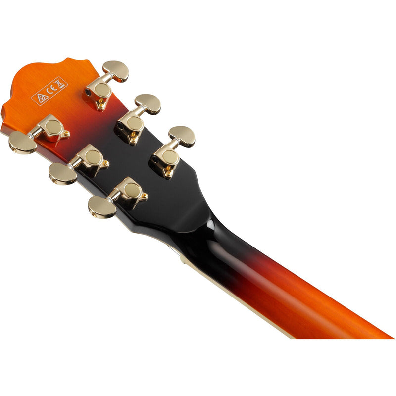 Ibanez AG75 Artcore Series Hollow-Body Electric Guitar (Brown Sunburst)