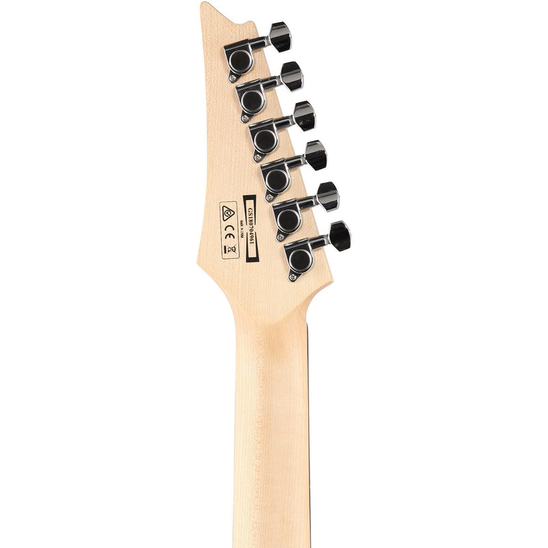 Ibanez GRX70QA RG GIO Series Electric Guitar, Transparent Blackburst