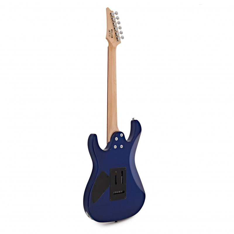 Ibanez GRX70QA RG GIO Series Electric Guitar, Transparent Blue Burst