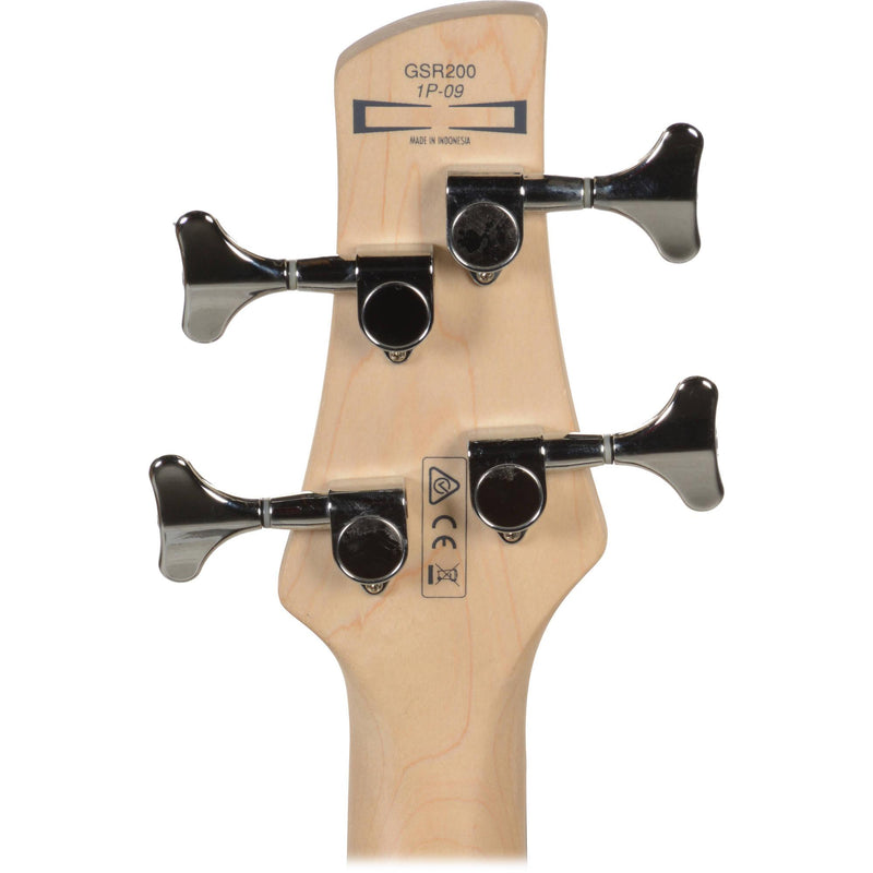 Ibanez GSR200 GIO 4-String Electric Bass (Transparent Red)