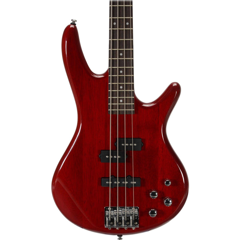 Ibanez GSR200 GIO 4-String Electric Bass (Transparent Red)