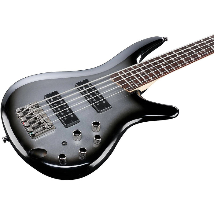 Ibanez SR305E MSS 5 String  Electric Bass (Metallic Silver Sunburst)
