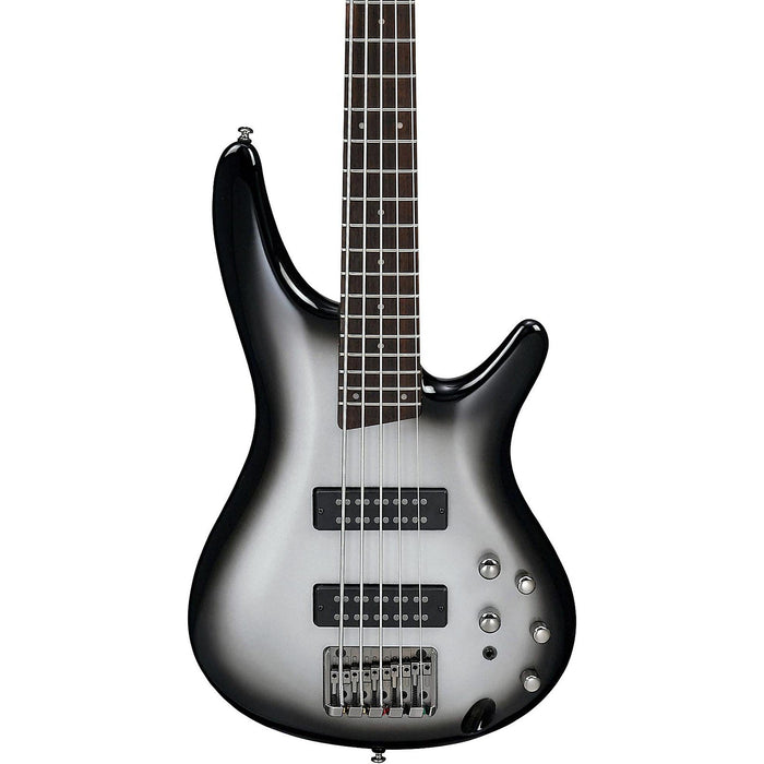 Ibanez SR305E MSS 5 String  Electric Bass (Metallic Silver Sunburst)