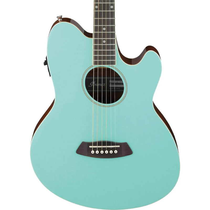 Ibanez Talman TCY10E Acoustic-Electric Guitar, Sea Foam Green