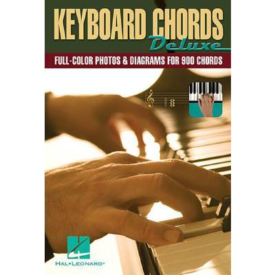 Keyboard Chords Deluxe Full-Color Photos & Diagrams for Over 900 Chords Keyboard Instruction-Dirt Cheep