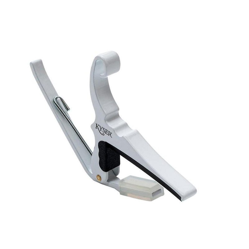 Kyser KG6W 6-string Capo, White-Dirt Cheep