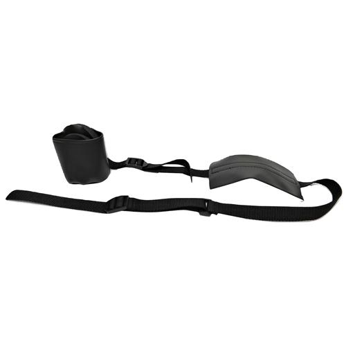 LM Bassoon Seat Strap - Black - Leather Cup-Dirt Cheep
