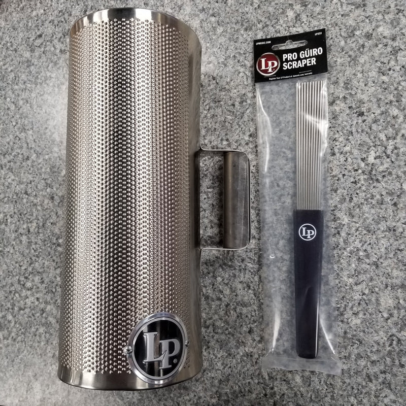 LP Latin Percussion LP304 Pro Merengue Guiro Guira w/ Scraper