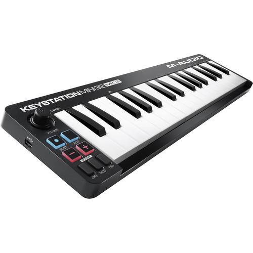 M-Audio Keystation Mini 32 Ultra-Portable 32-Key USB MIDI Keyboard Controller