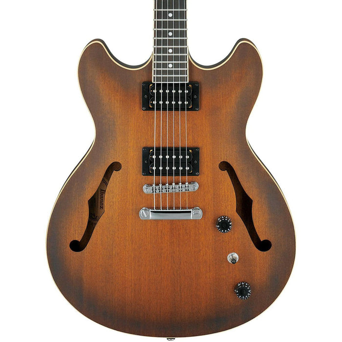 OPEN BOX Ibanez Artcore Series AS53 Semi-Hollow Electric Guitar, Flat Tobacco