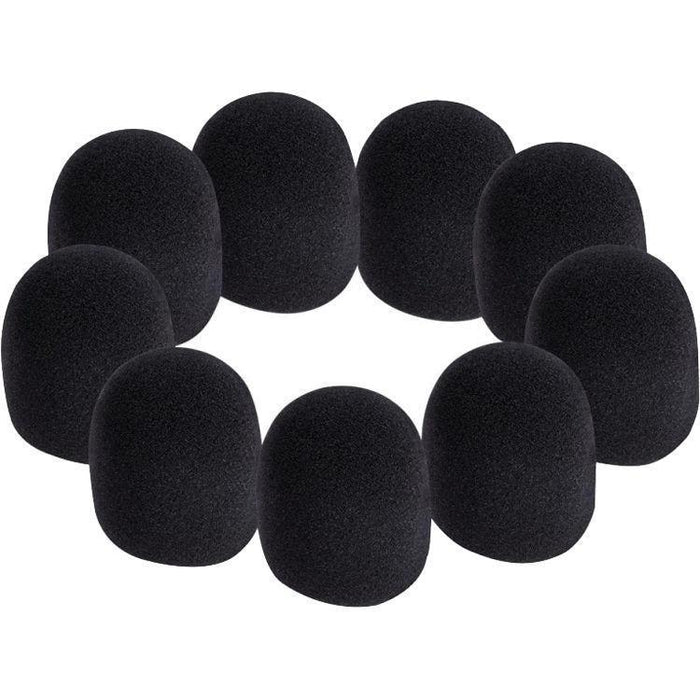 On-Stage ASWS58B9 Microphone Windscreen 9-Pack, Black-Dirt Cheep