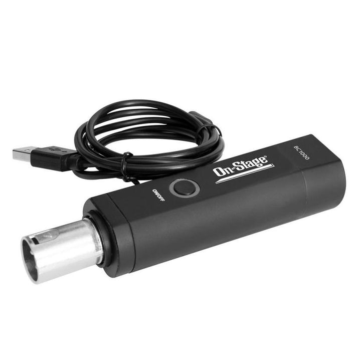 On-Stage BC1000 Rechargeable Bluetooth to XLRM Converter-Dirt Cheep