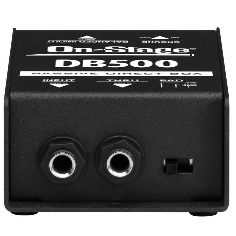 On-Stage DB500 Passive Direct Box DI