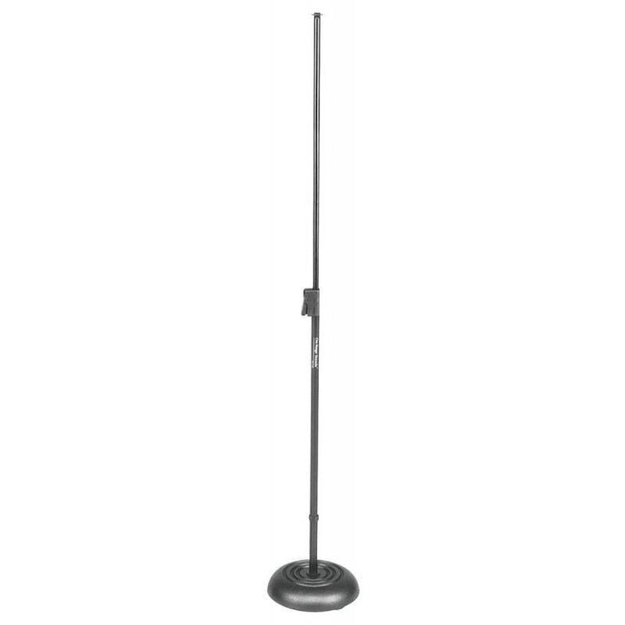 On-Stage Stands MS7201QRB Quik-Release Round Base Mic Stand-Dirt Cheep
