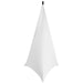 On-Stage Stands SSA100W Speaker/Lighting Stand Skirt, White-Dirt Cheep