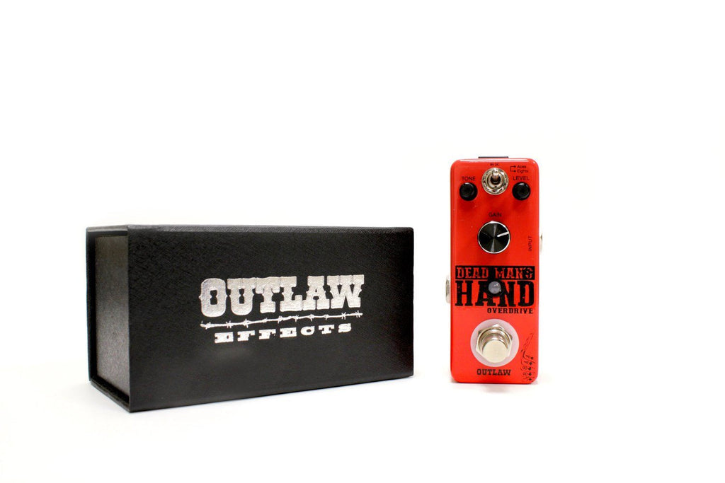 Outlaw Effects Dead Man's Hand 2-Mode Overdrive Pedal