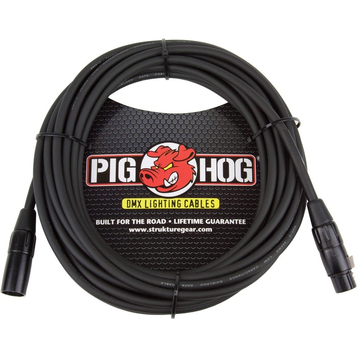 Pig Hog DMX 3 pin lighting Cable, 25ft-Dirt Cheep