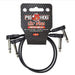 Pig Hog PHLSK1BK Lil' Pigs 1ft Low Profile Patch Cables, 2-Pack-Dirt Cheep