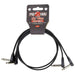 Pig Hog PHLSK2BK Lil' Pigs 2ft Low Profile Patch Cables, 2-Pack-Dirt Cheep