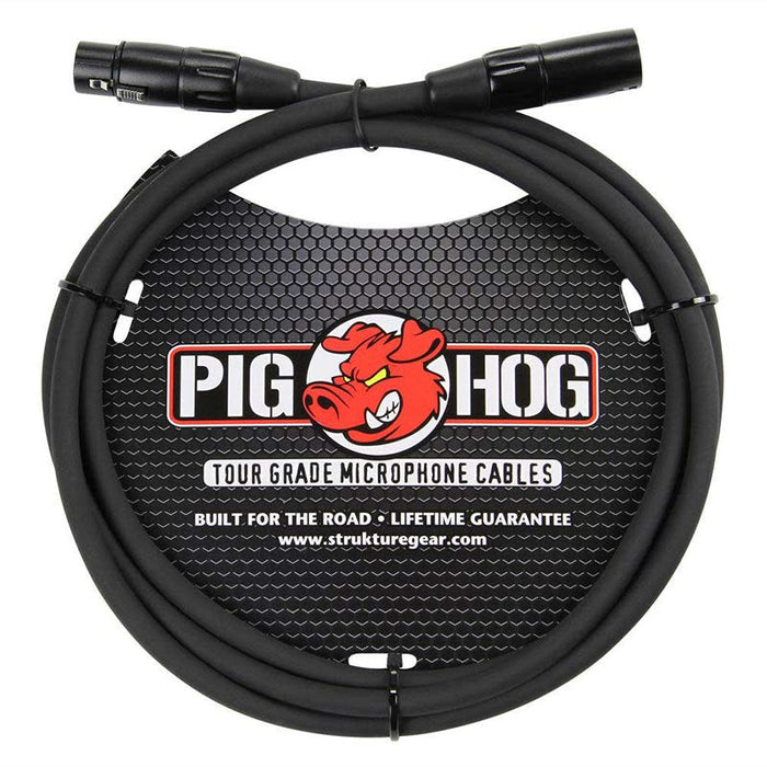 Pig Hog PHM6 8mm XLR Mic Cable, 6ft