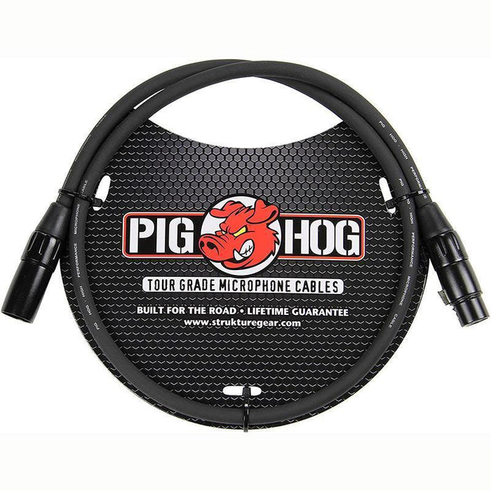 Pig Hog PMH3 8mm Mic Cable, 3ft XLR