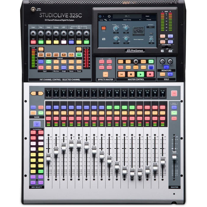PreSonus StudioLive 32SC Series III S 32-Channel Subcompact Digital Mixer/Recorder/Interface