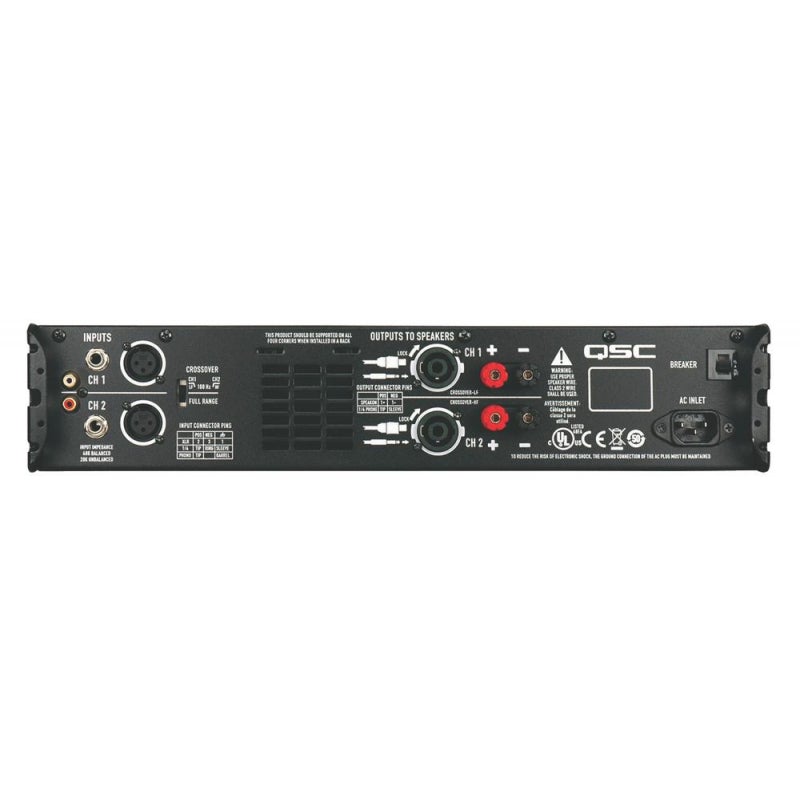 QSC GX5 500 Watt 8 Ohm Power Amplifier