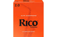 Rico Alto Sax Reeds, Strength 2.0, 10-pack-Dirt Cheep