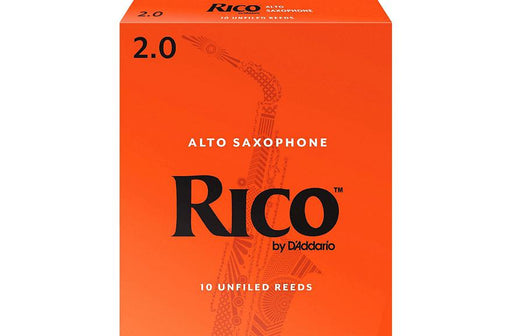 Rico Alto Sax Reeds, Strength 2.0, 10-pack-Dirt Cheep