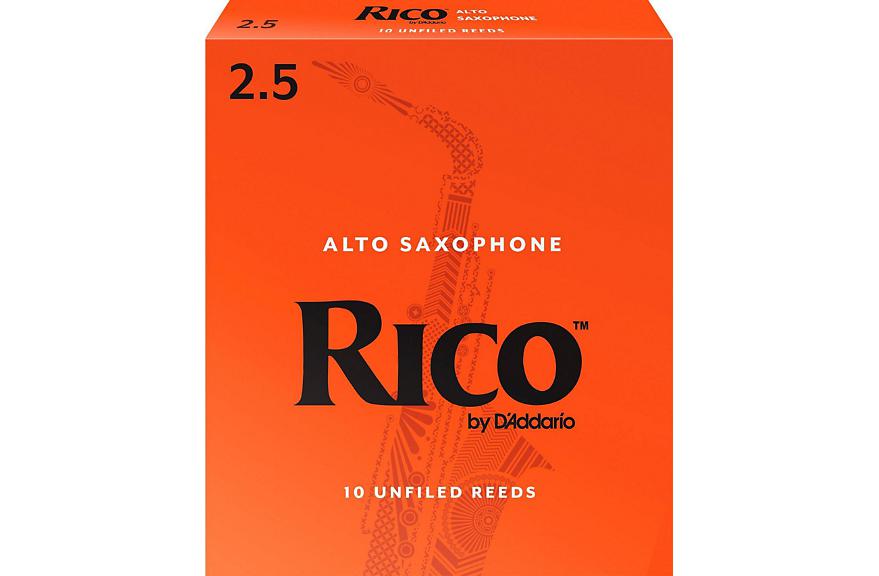 Rico Alto Sax Reeds, Strength 2.5, 10-pack-Dirt Cheep