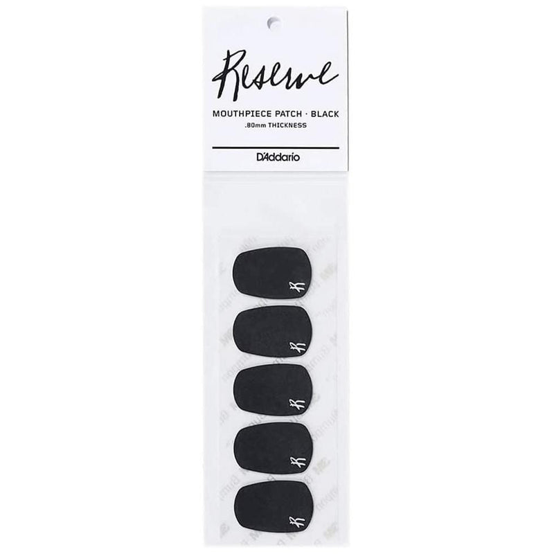 Rico Reserve Mouthpiece Patch - Black - .80mm-Dirt Cheep