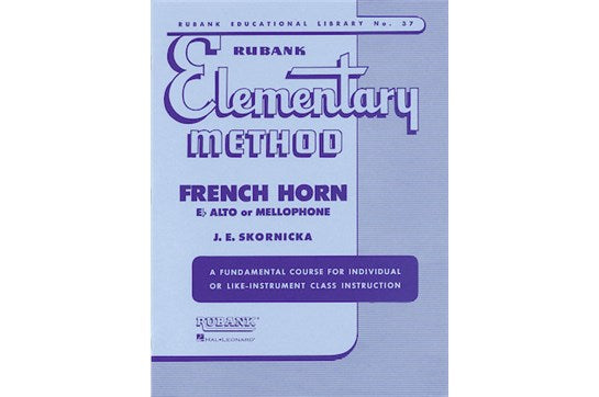 Rubank Elementary Method - French Horn
