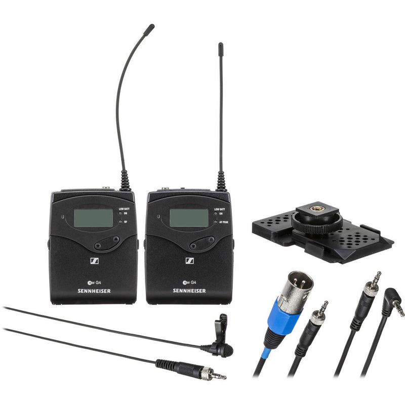 Sennheiser EW 112P G4 Camera-Mount Wireless Omni Lavalier Microphone System (A1: 470 to 516 MHz)