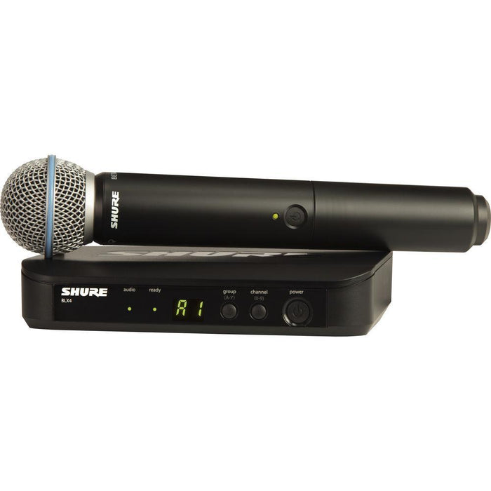 Shure BLX24/B58 Handheld Wireless System with Beta 58A Mic (H9: 512 to 542 MHz)