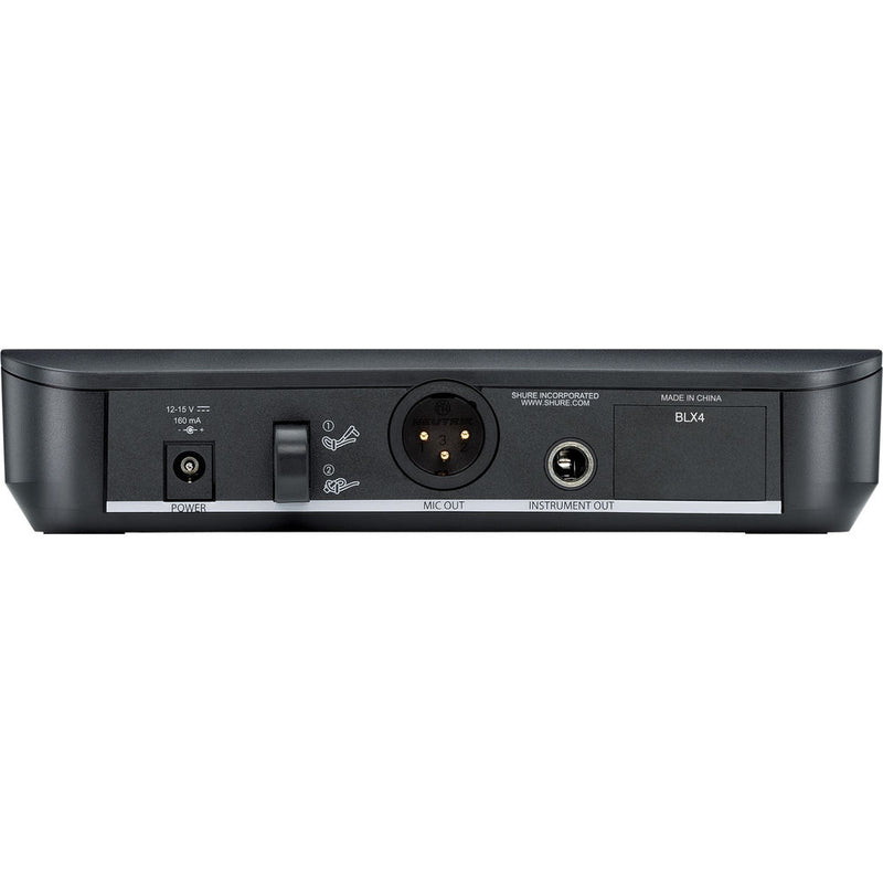 Shure BLX24/PG58 Wireless Handheld Microphone System with PG58 Capsule (H9: 512 to 542 MHz)